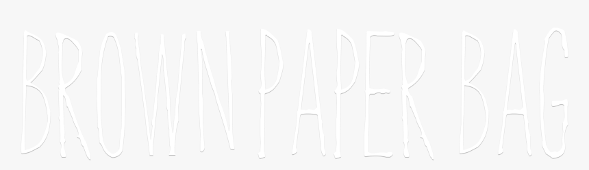 Brown Paper Bag - Monochrome, HD Png Download
