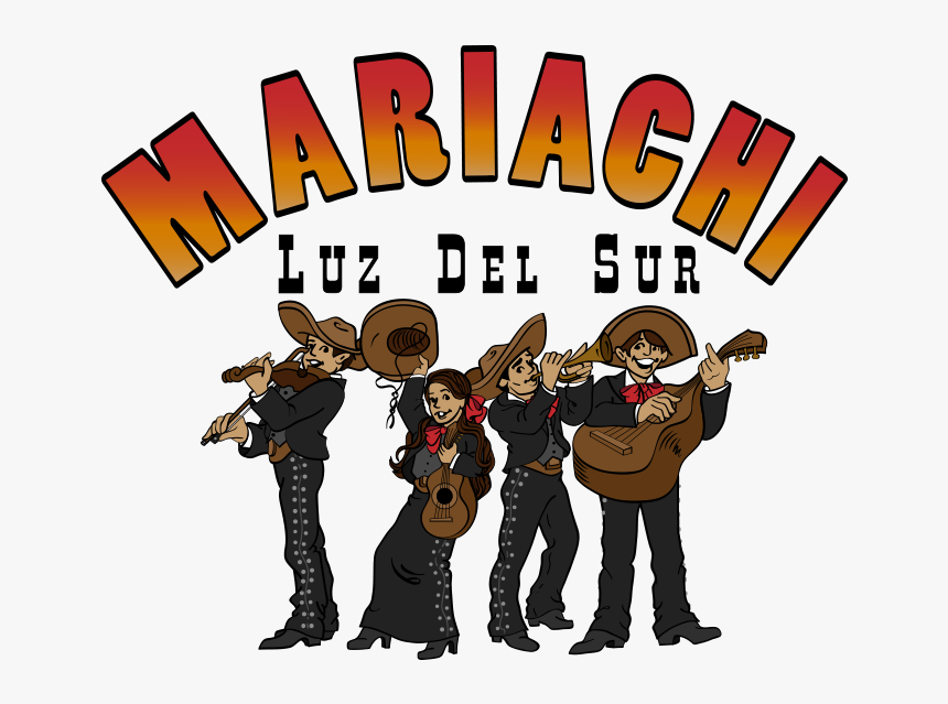 Mariachi Luz Del Sur - Cartoon, HD Png Download