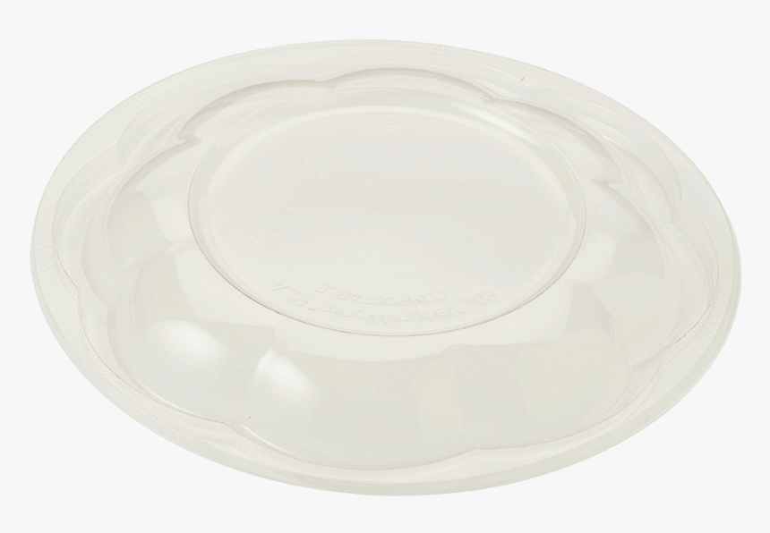 Dome Lid For 24, 32 And 48 Oz World Centric Clear Salad - Drain, HD Png Download