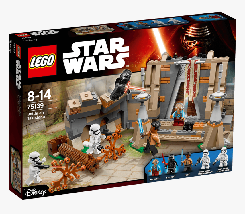New Lego Star Wars Battle Of Takodana 75139 Maz Kanata - Lego Star Wars Kylo Ren Sets, HD Png Download