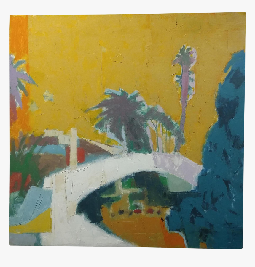 Transparent Yellow Oil Paint - Modern Art, HD Png Download