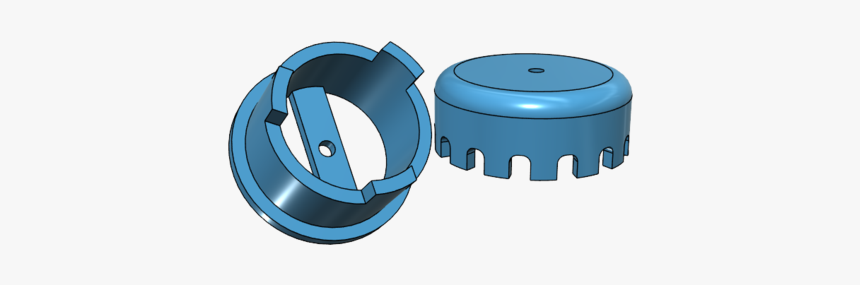 Distillation Bubble Cap Cad, HD Png Download