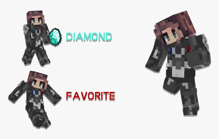Jyn Erso Minecraft Skin, HD Png Download
