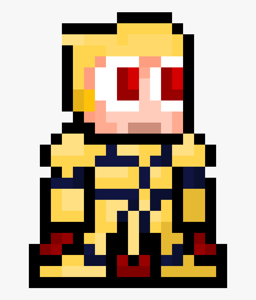 Megaman 8 Bit Template, HD Png Download