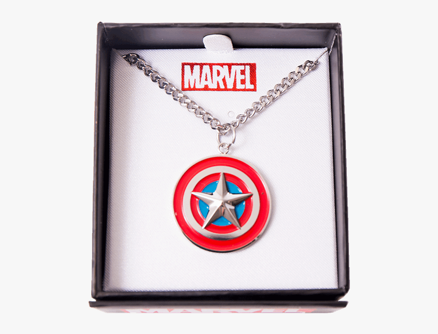 Captain America Necklace, HD Png Download