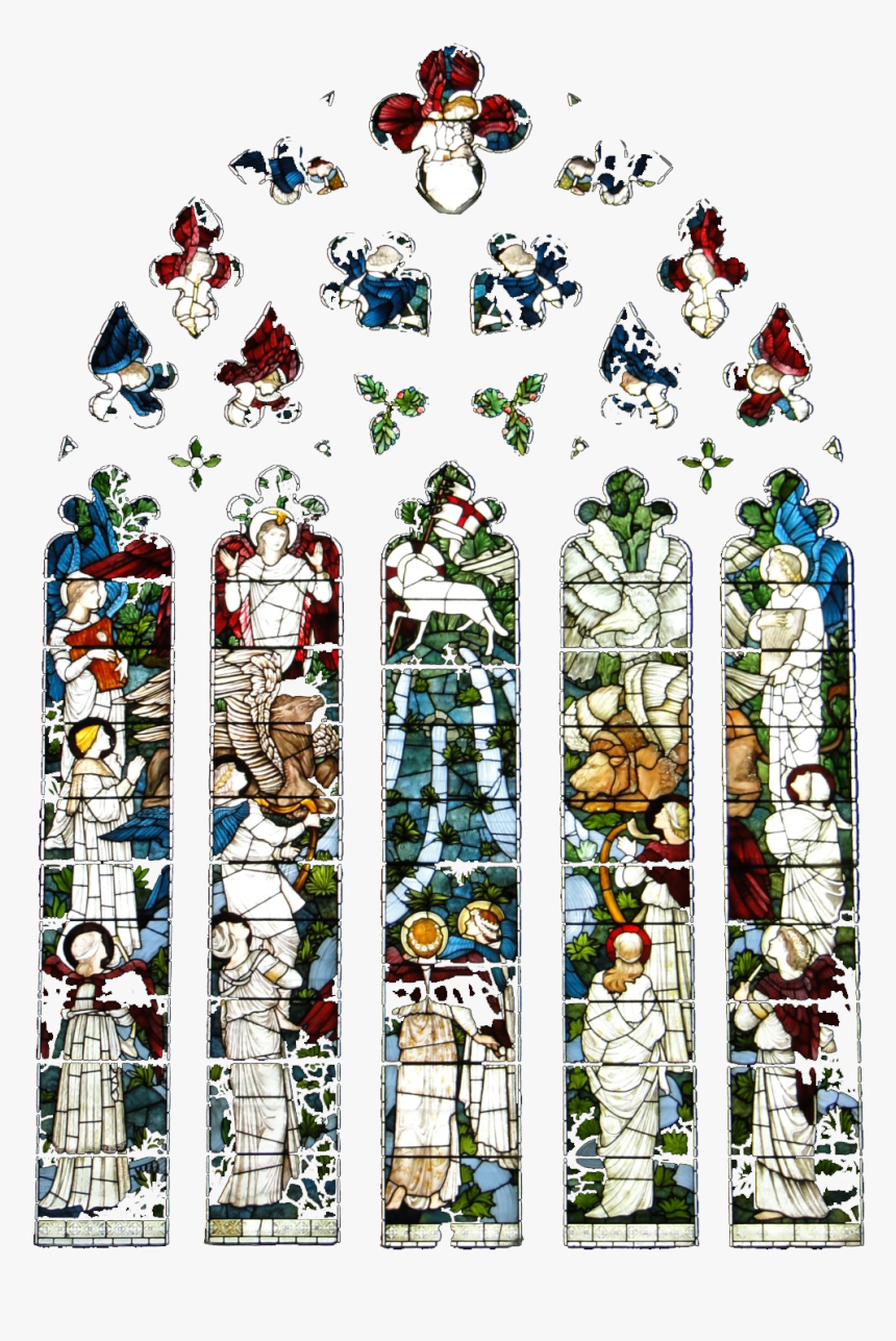 Aladdin Figure Stained Christianity Glass Church Clipart - Витраж Png, Transparent Png