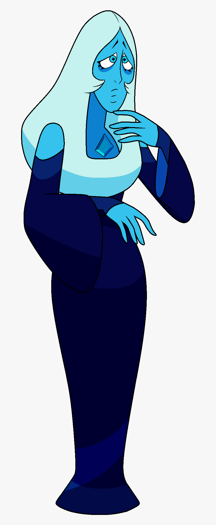 Blue Diamond S4 - Steven Universe Blue Diamond Png, Transparent Png