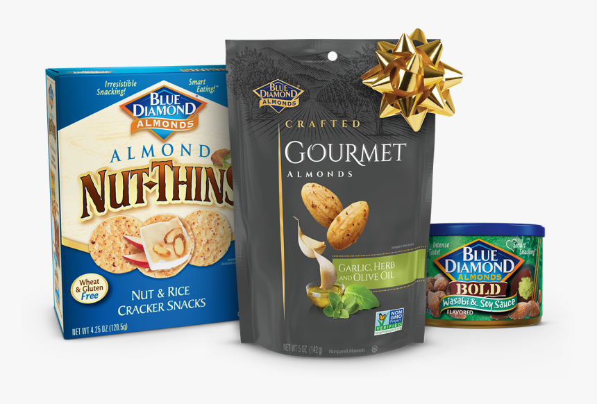 Nut-thins, Gourmet Almonds, And Snack Almonds Packaging - Smokehouse Nut Thins, HD Png Download