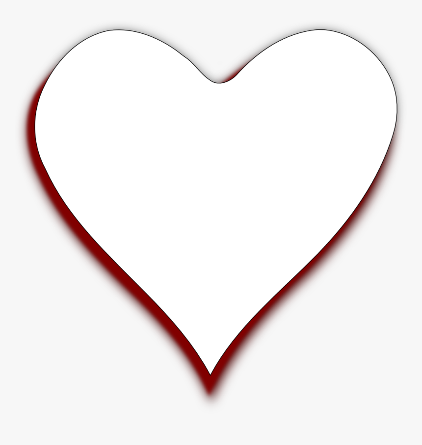 Black Clipart Panda Free Images Info - Heart With A Black Background, HD Png Download