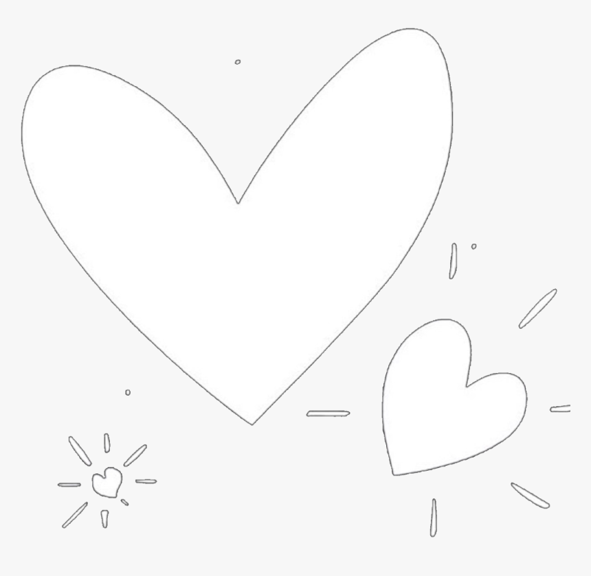 #hearts #love #heart #valentine #white #whiteheart - Heart, HD Png Download