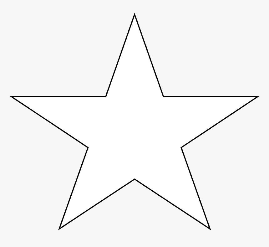 A Star - Star Icon Png White, Transparent Png