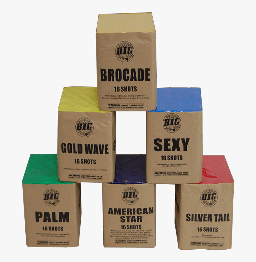 16 Shot Aerial Barrage - Carton, HD Png Download