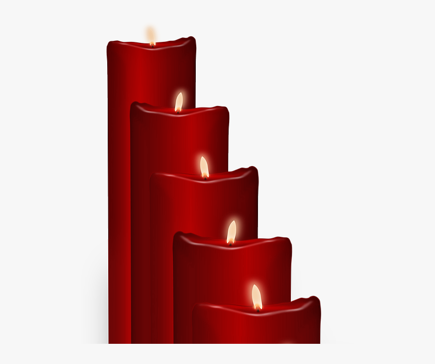 Transparent Velas Png - Red Candles Png, Png Download
