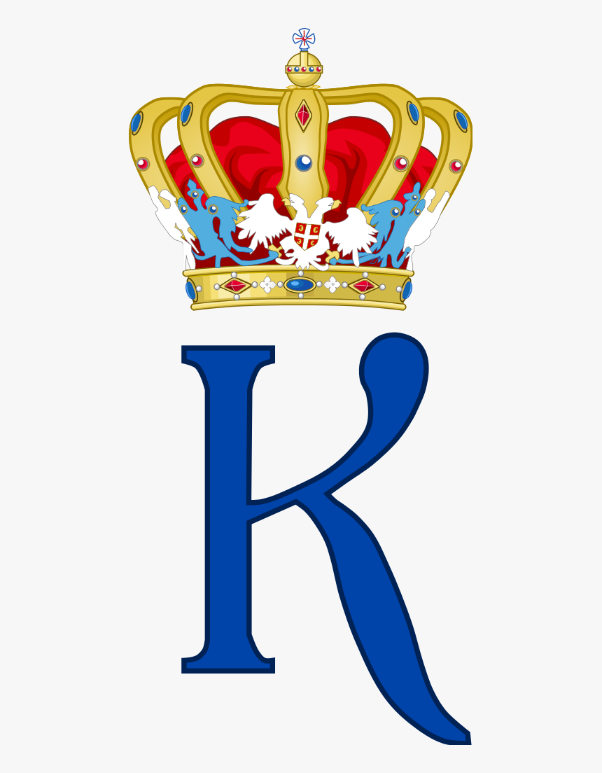 Royal Monogram Of Princess Katarina Of Yugoslavia - Petr I Monogram, HD Png Download