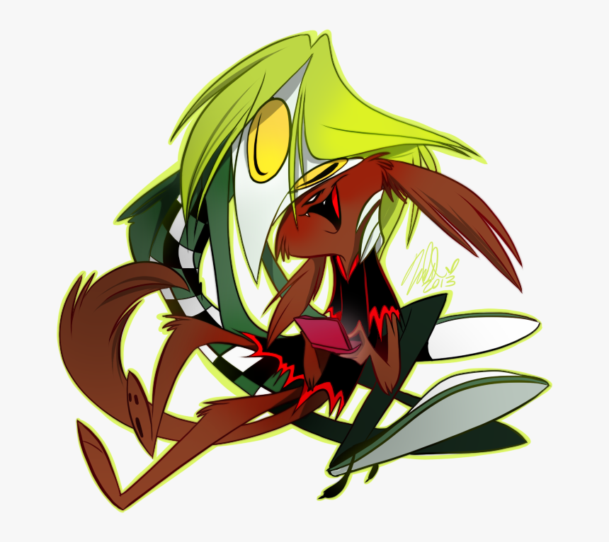 Deleted Art Of Eiglet And Damian By Vivziepop - Zoophobia Damian And Elijah, HD Png Download