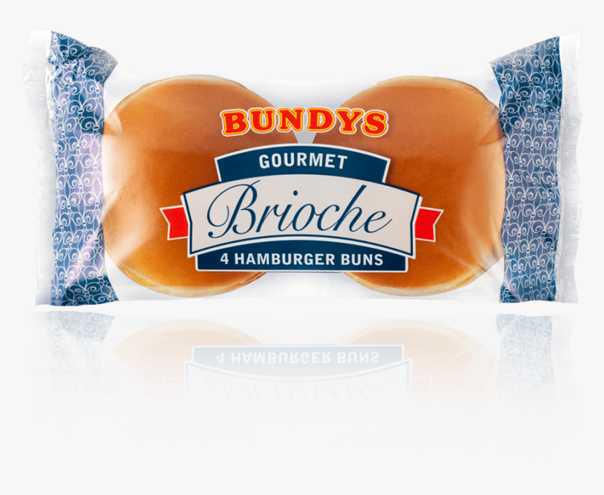Bundys Brioche Hamburger Buns - Bun, HD Png Download