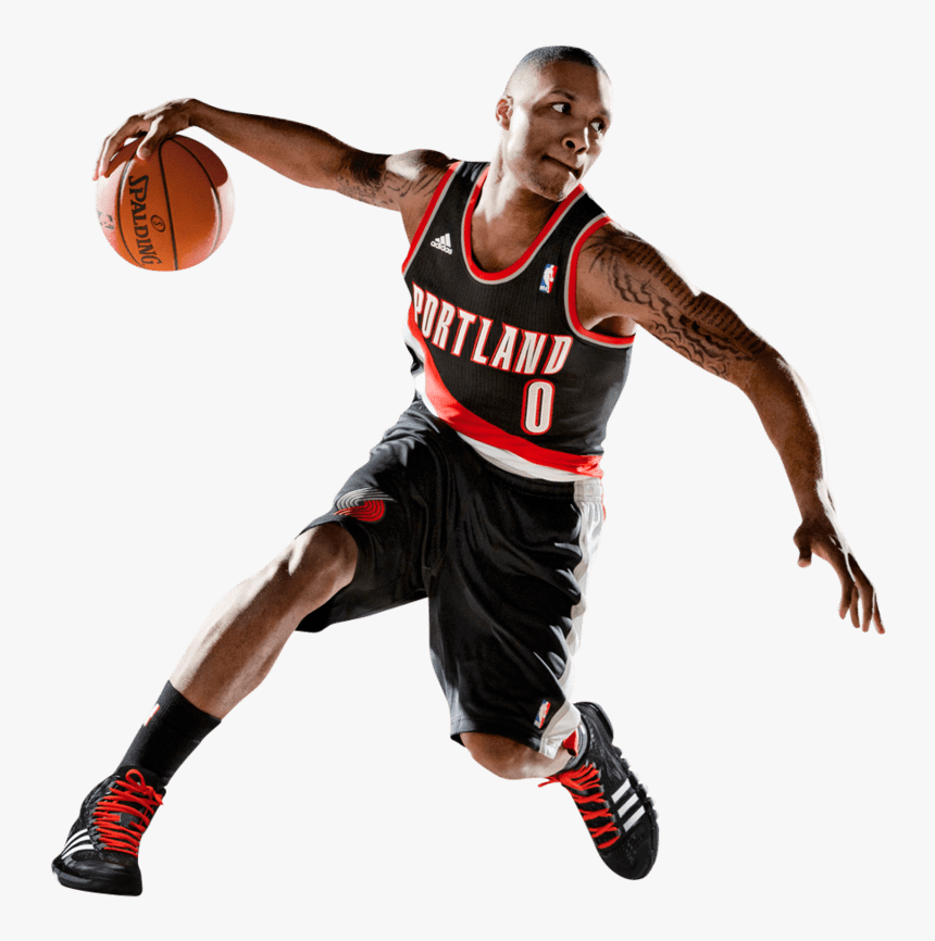 Damian Lillard Fast Dribbling - Damian Lillard Png, Transparent Png