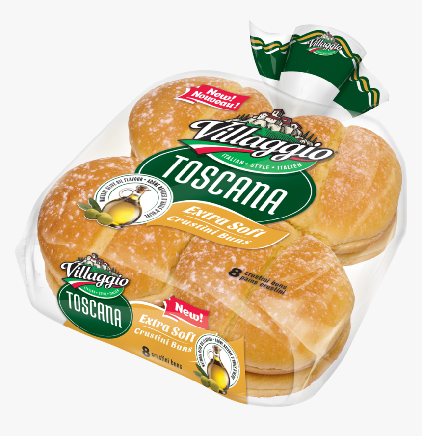 Villaggio® Toscana Extra Soft Crustini Buns, HD Png Download