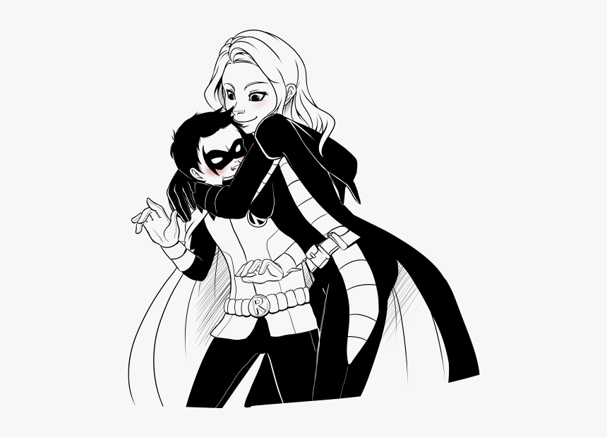 Damian And Stephanie Fanart, HD Png Download
