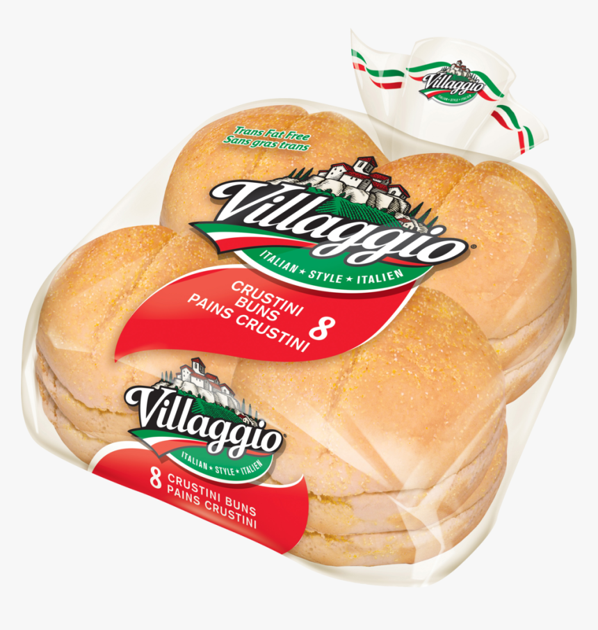 Transparent Hamburger Bun Png - Crustini Buns, Png Download