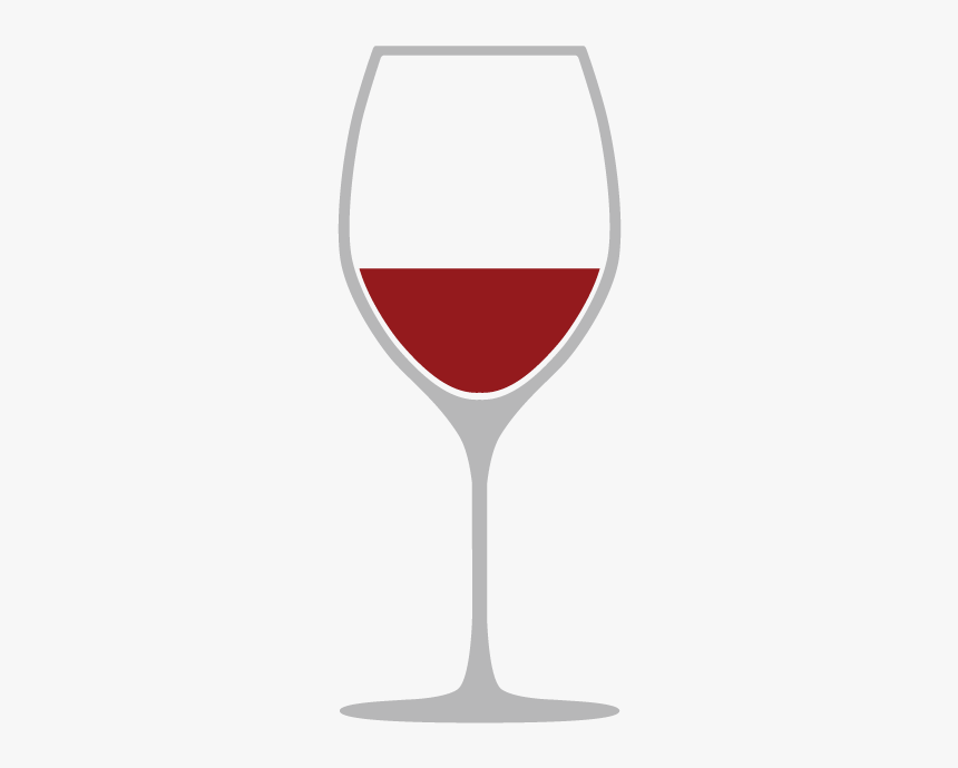 Glass Size Overview - 1 Wine Glass, HD Png Download