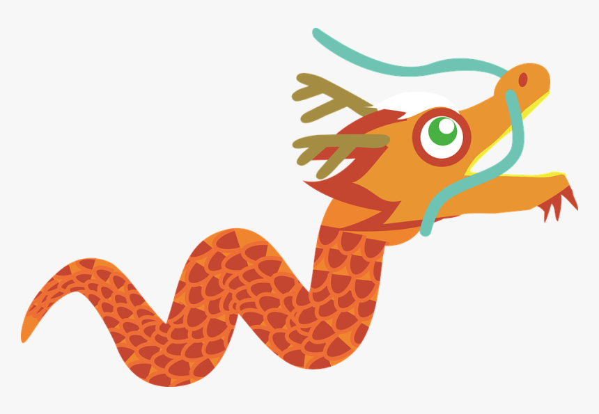 Corner, Dragon, Animal, China The Myth, Chinese Culture - Bird With Nine Heads, HD Png Download