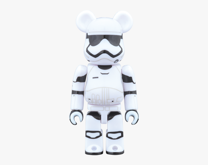 Action Figures Medicom Be@rbrick Bearbrick Star Wars - First Order Stormtrooper Bearbrick, HD Png Download
