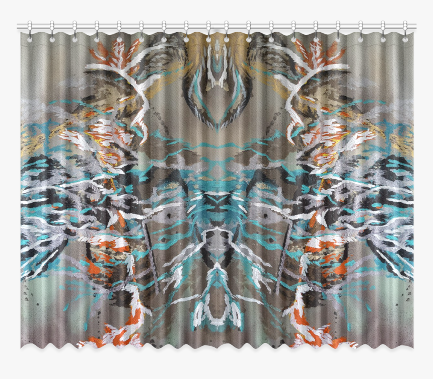 Mountain Flow Curtains Window Curtain 52 X84 - Window Valance, HD Png Download