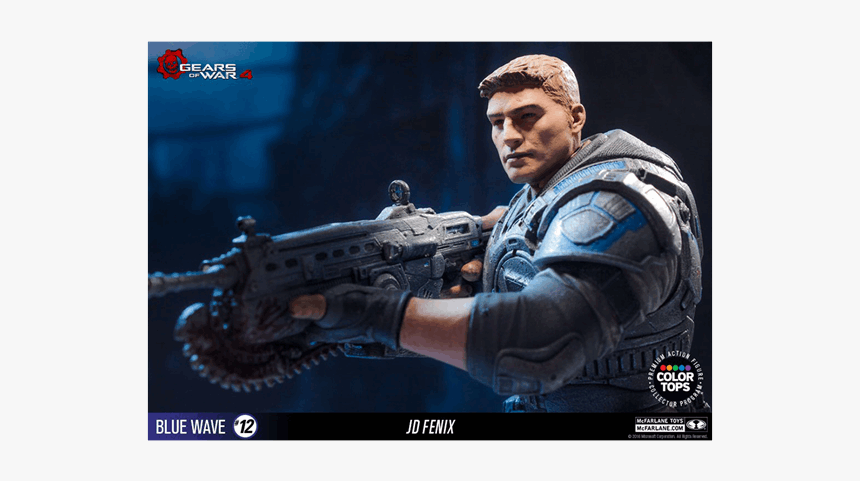 Mcfarlane Gears Of War Fenix, HD Png Download