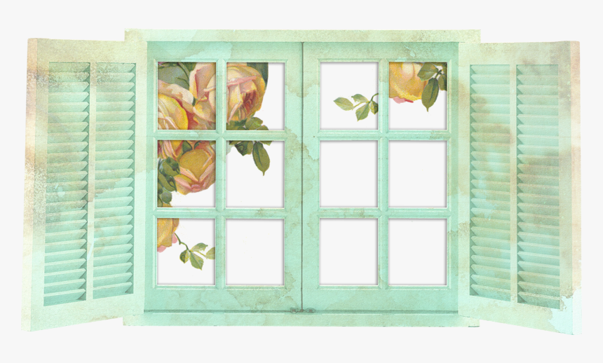 Forgetmenot Windows And Flowers - Window Png Transparent Background, Png Download