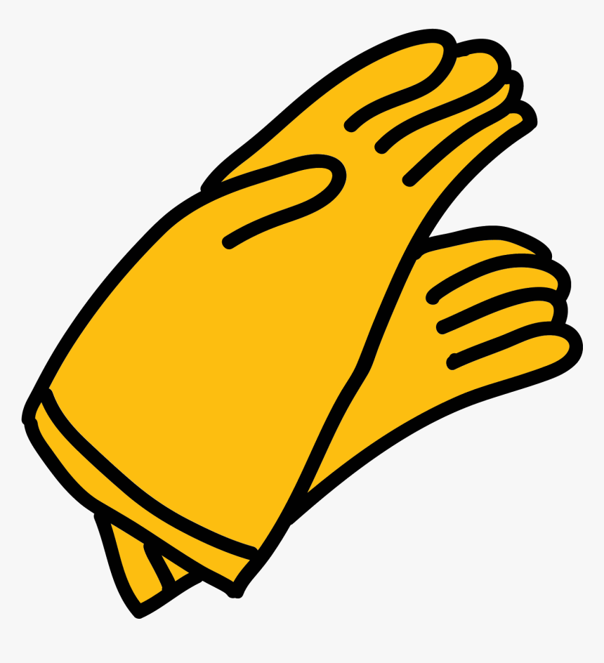 Rubber Gloves Icon, HD Png Download