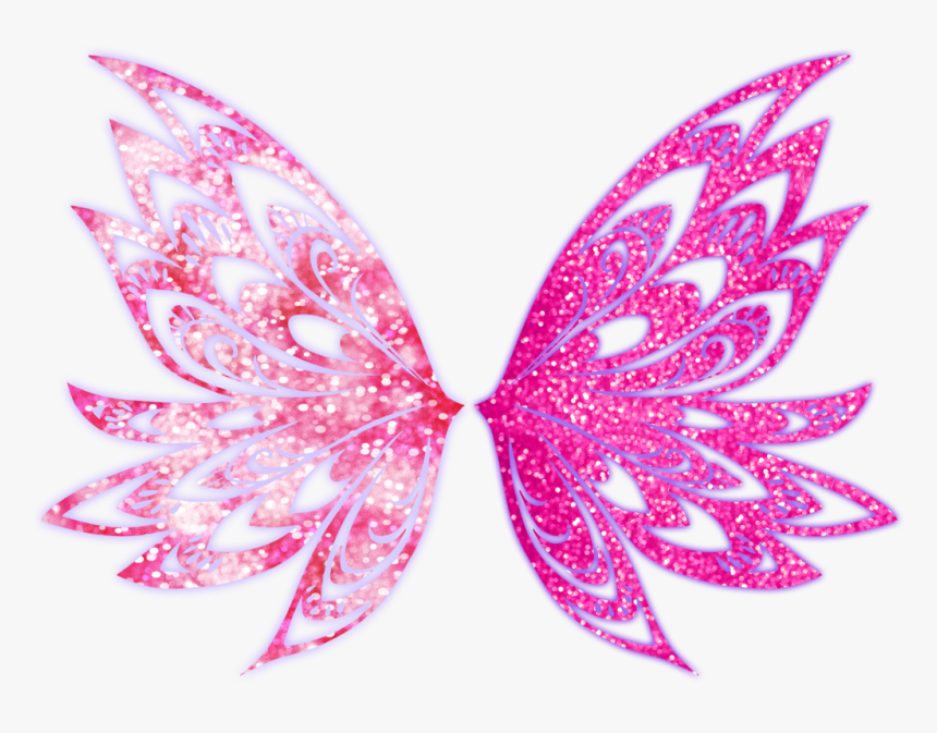 #wings #fairy #fairies #fairywings #cute #kawaii #sparkles - Winx Club Butterflix Wings, HD Png Download