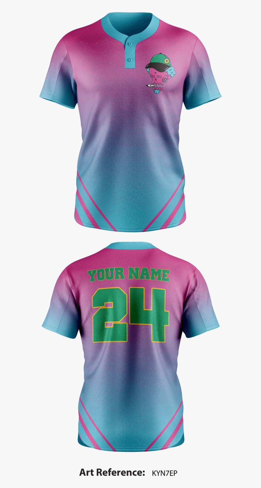 Bunts & Blunts Two Button Softball Jersey - Active Shirt, HD Png Download