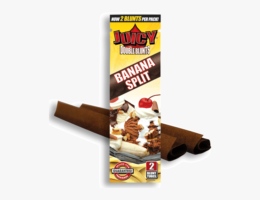 Jj Banana With Blunts - Banana Split Juicy Wraps, HD Png Download
