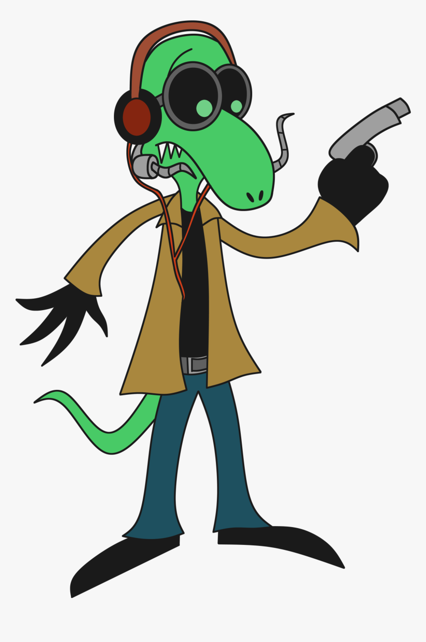 Lizardfighter - Cartoon, HD Png Download