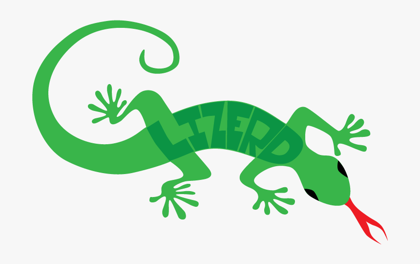 Lizerd Lizard Nickname Tongue Reptile - Lizard Illust, HD Png Download