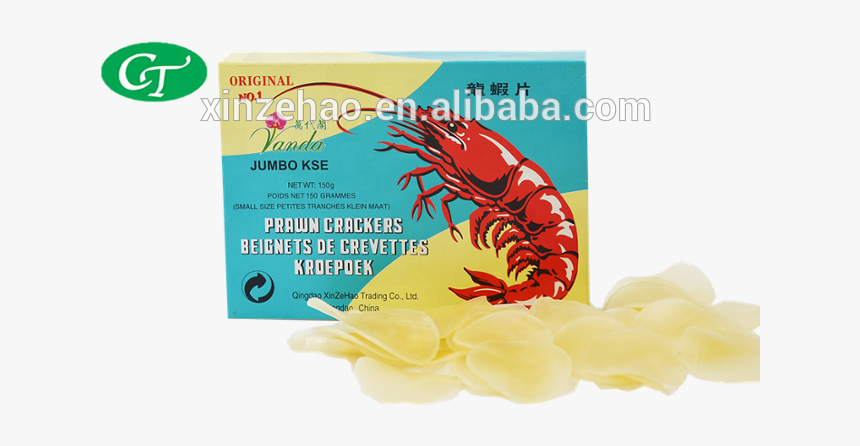 White Color Seafood Fried Snack 200g Uncooked Dried - Crayfish, HD Png Download