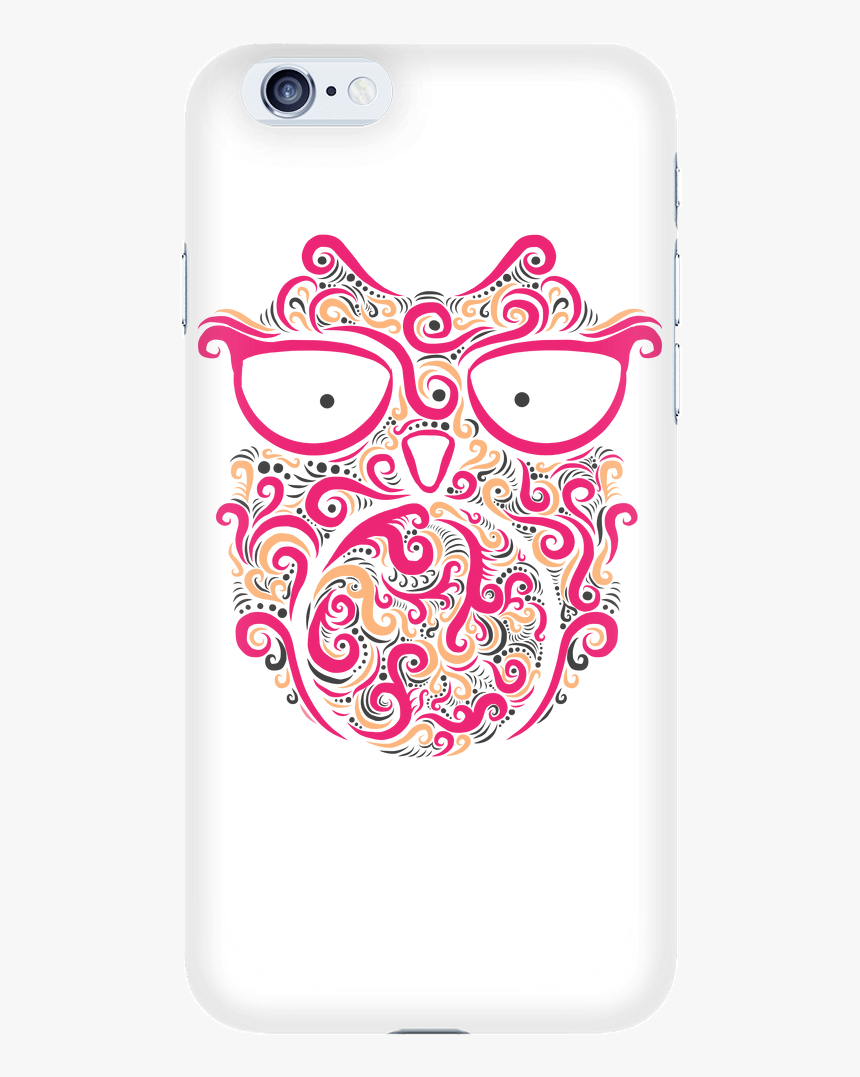 Pink Owl Iphone Case - Mobile Phone Case, HD Png Download
