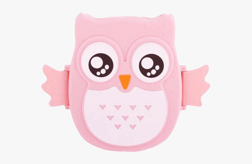Petite Bello Lunch Box Pink Owl Lunch Box - Owl Lunch Box, HD Png Download