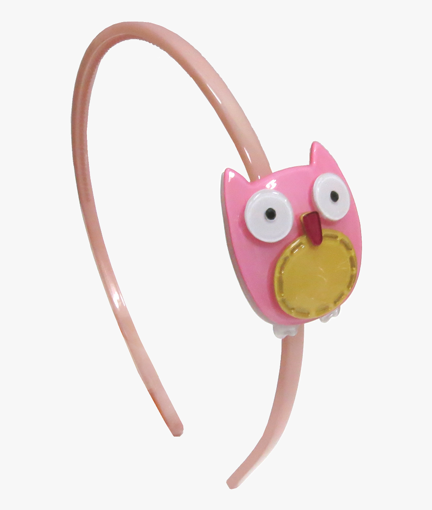 Bo Headband - Pink Owl - Bird, HD Png Download