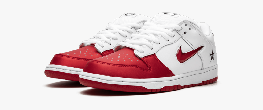 dunk low supreme red