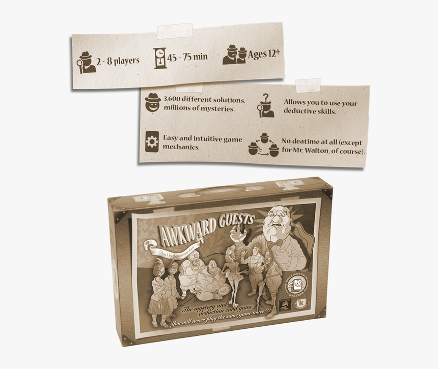 Awkward Guests Board Game, HD Png Download