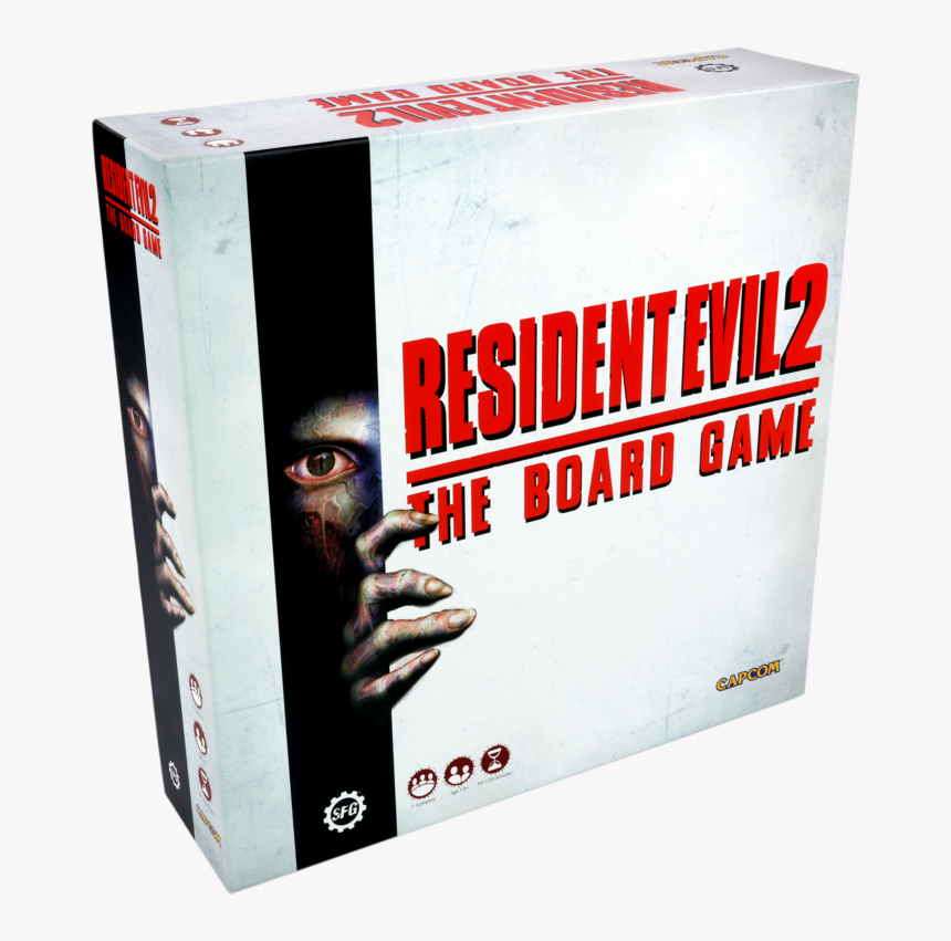 Re Core Game Face Right - Resident Evil 2 Board Game, HD Png Download