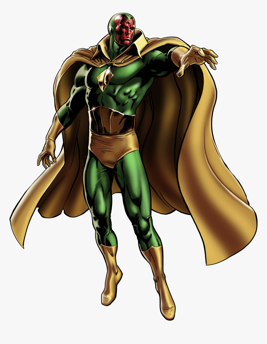 Vision Port42it Art - Vision Marvel Comics Png, Transparent Png