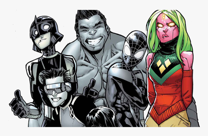Marvel Vision Png Transparent Image - Marvel Champions Humberto Ramos, Png Download
