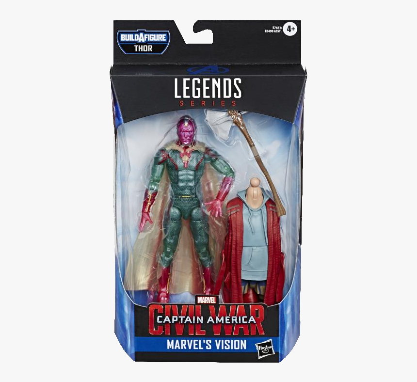 Marvel Legends Vision Civil War, HD Png Download