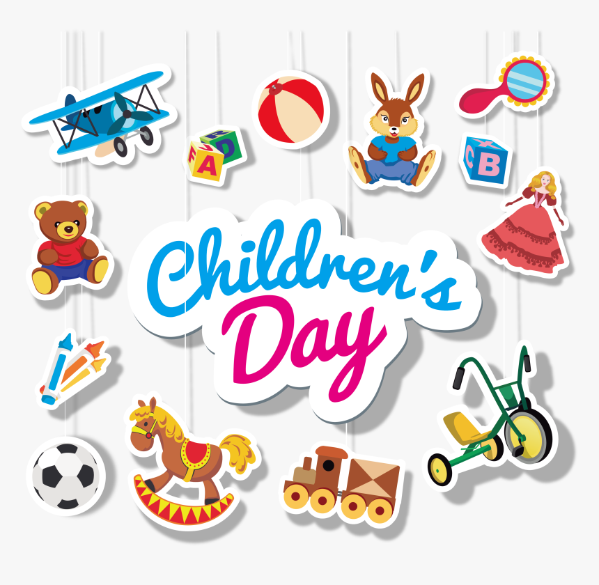 Children S Day For All Kinds Of Toys, Logo - Childrens Day Png, Transparent Png