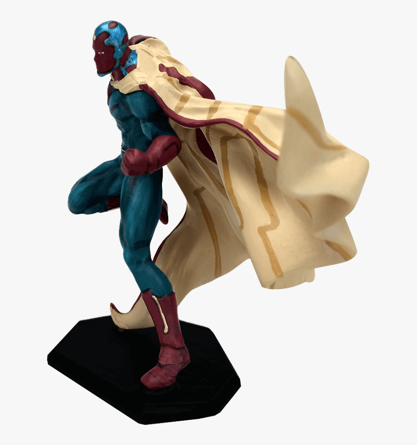 Vision Age Of Ultron Metal Miniature - Figurine, HD Png Download