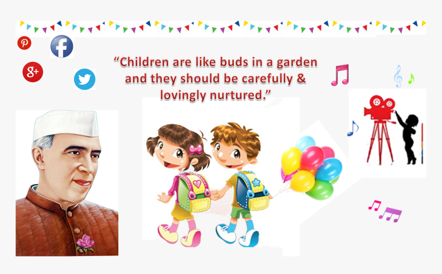 Library Happy S Images Status Nehru Wallpapers Dp - Children's Day India, HD Png Download
