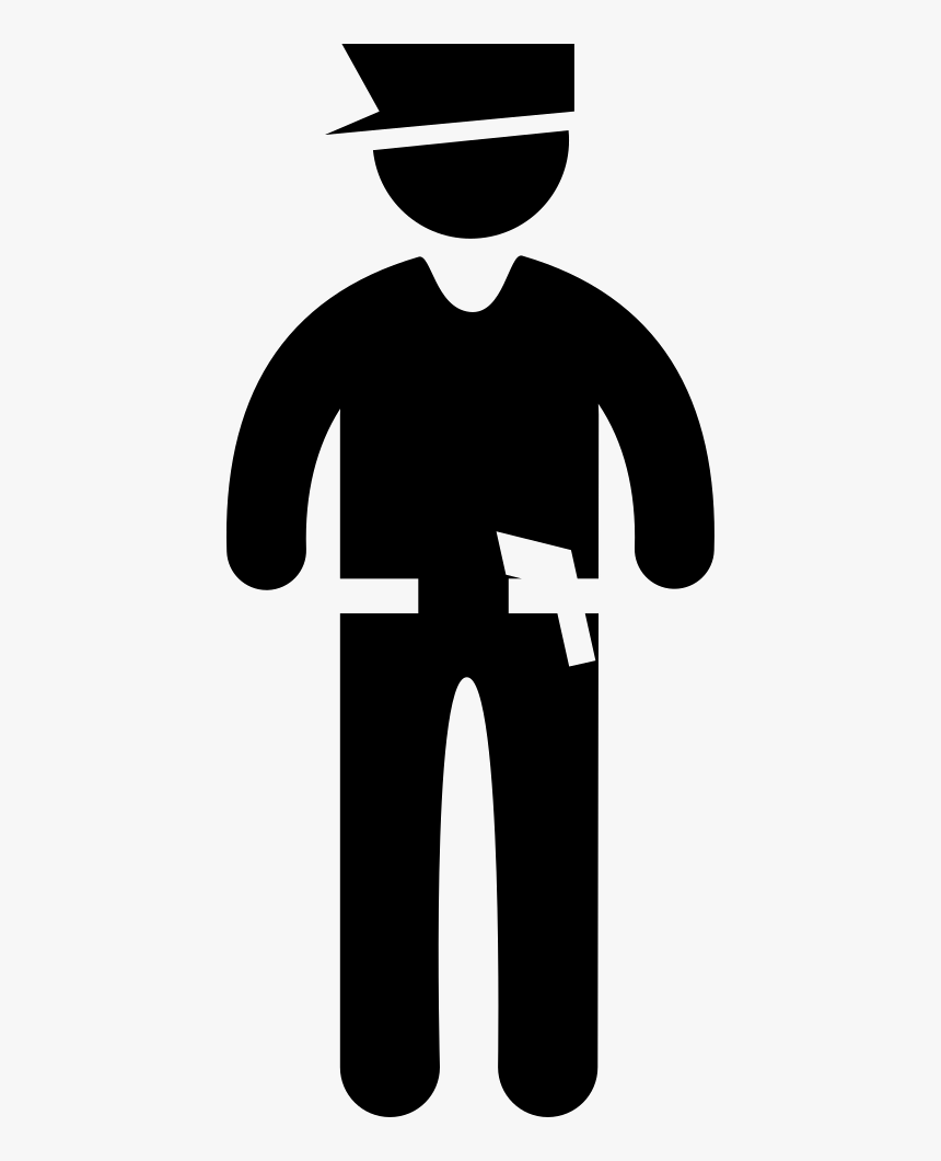 Policeman Standing Up - Racismo No Brasil Mortes, HD Png Download